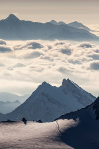 Europe, France, Grenoble, French Alps, Chamonix-Mont-Blanc, view from Aiguille du Midi Europe, France, Grenoble, French Alps, Chamonix-Mont-Blanc, view from Aiguille du Midi